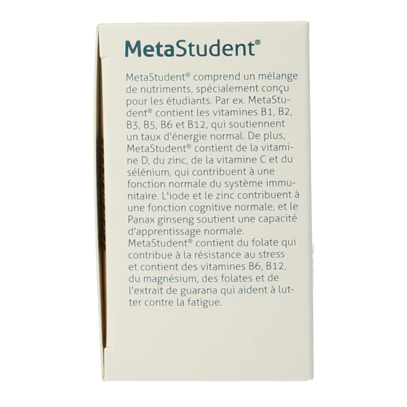 Metagenics Metastudent 60 Tabletten