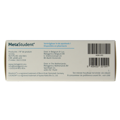Metagenics Metastudent 60 Tabletten