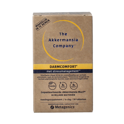 Metagenics Akkermansia darmcomfort NFD 30 Tabletten