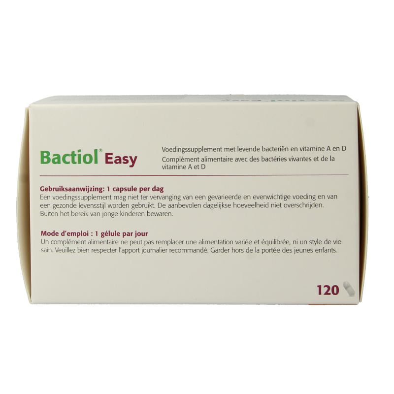 Metagenics Bactiol easy 120 Capsules