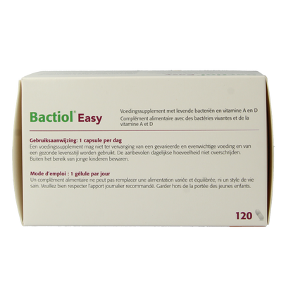Metagenics Bactiol easy 120 Capsules
