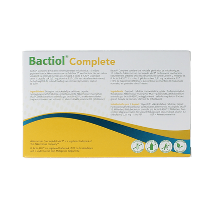 Metagenics Bactiol complete NDF 30 Capsules