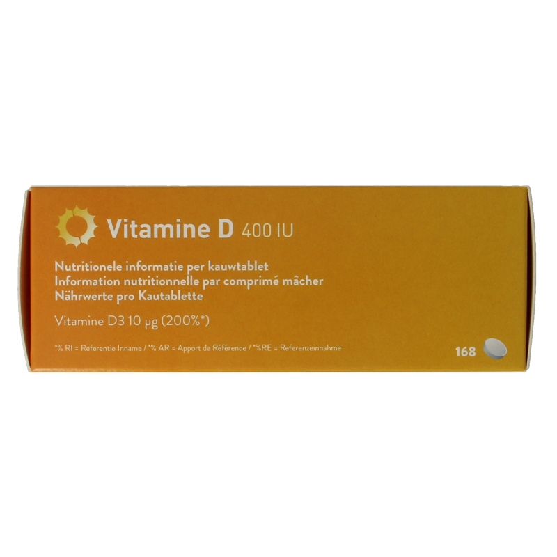 Metagenics Vitamine D 400IU NFD 168 Kauwtabletten