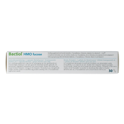 Metagenics Bactiol HMO fucose 2x15 capsules 30.00 Capsules