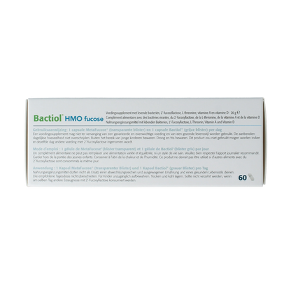 Metagenics Bactiol HMO fucose 4x15 capsules 60.00 Capsules