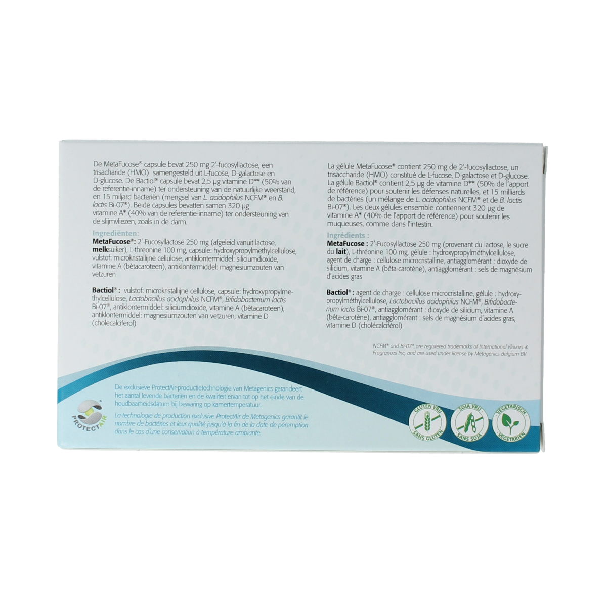 Metagenics Bactiol HMO fucose 4x15 capsules 60.00 Capsules
