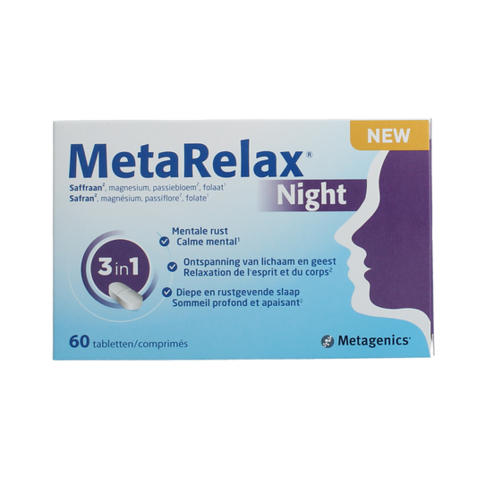 Metagenics Metarelax night 60 Tabletten