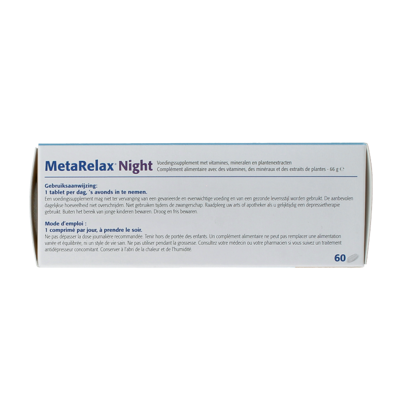 Metagenics Metarelax night 60 Tabletten
