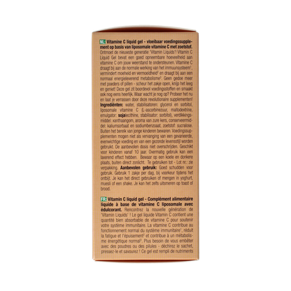 Purasana Vitamin C liquid gelstick 10ml 15.00 Stuks