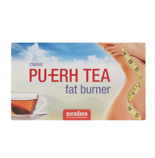Purasana Pu-erh thee builtjes vegan 20 Zakjes