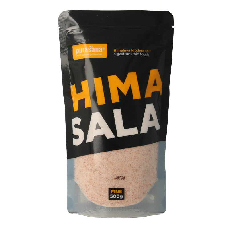 Purasana Himasala keukenzout fijn navul 500 Gram