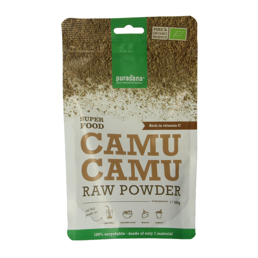 Purasana Camu Camu poeder vegan bio 100 Gram