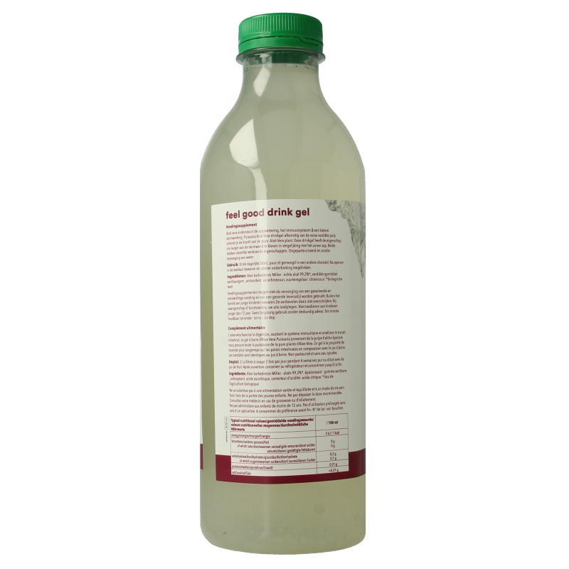 Purasana Aloe vera drink gel vegan bio 1 Liter