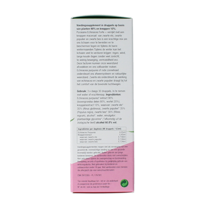 Purasana Echinacea forte + vegan bio  50.00 Milliliter