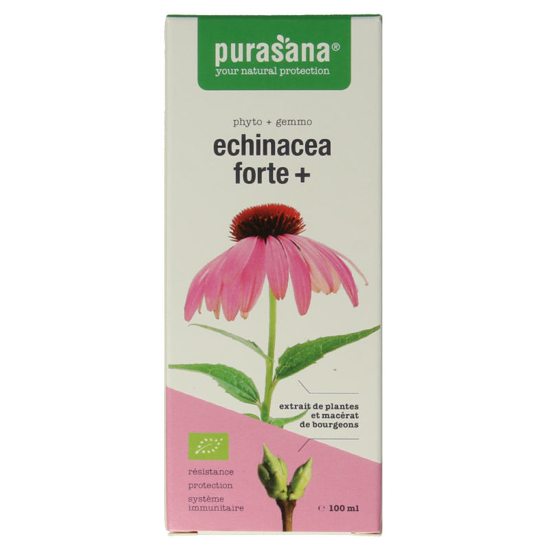 Purasana Echinacea forte + vegan bio  100 Milliliter