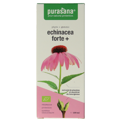 Purasana Echinacea forte + vegan bio  100 Milliliter
