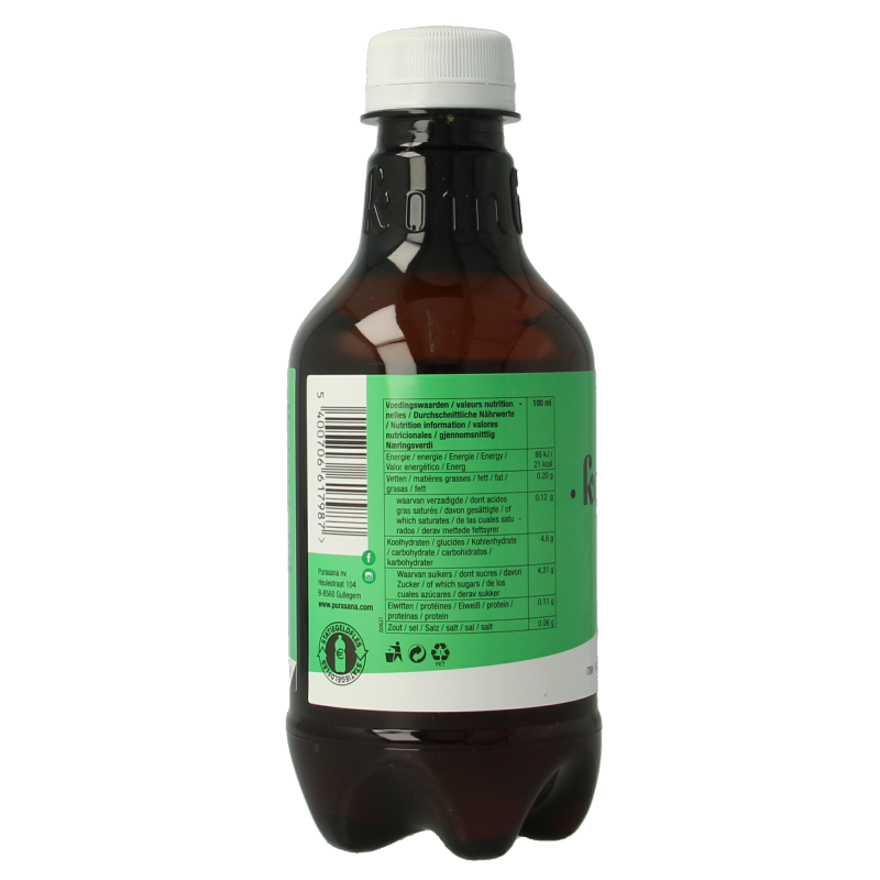 Purasana Kombucha natural vegan bio 330 Milliliter