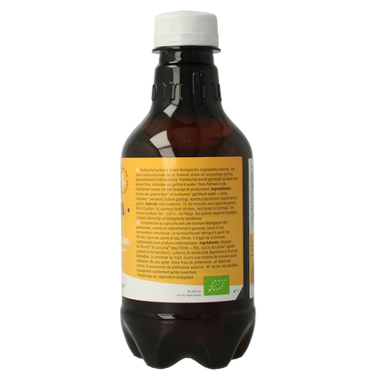 Purasana Kombucha curcuma vegan bio 330 Milliliter