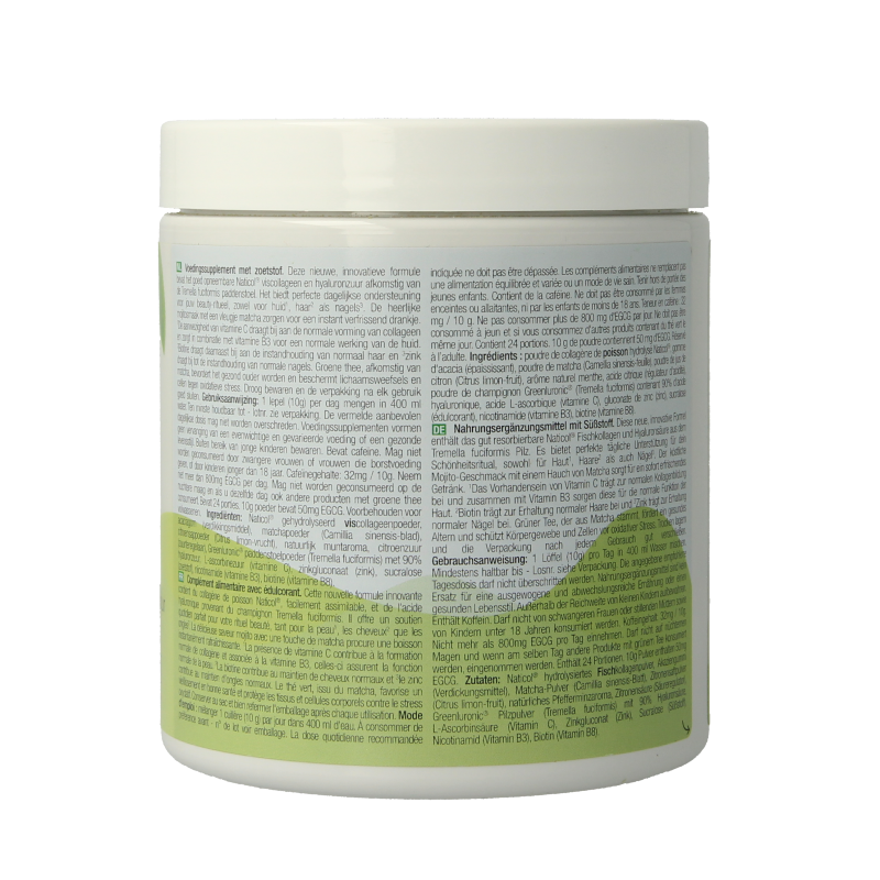 Purasana Collageen matcha feel beautiful 240 Gram
