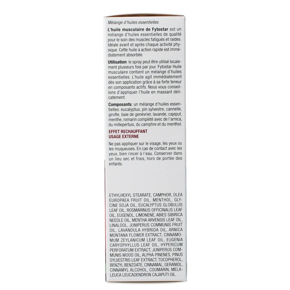 Fytostar Spierolie 30.00 Milliliter
