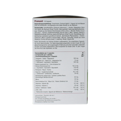 Fytostar Promanil mannenformule 120 Capsules