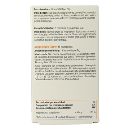 Fytostar Magnesium chew kauwtabletten 45 Kauwtabletten