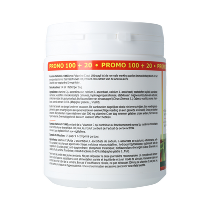 Fytostar Acerola vitamine C 1000 150.00 Kauwtabletten