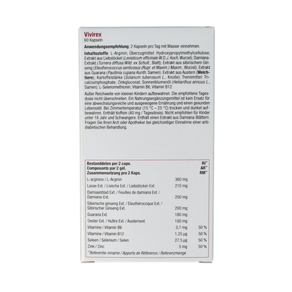 Fytostar Vivirex 60.00 Capsules