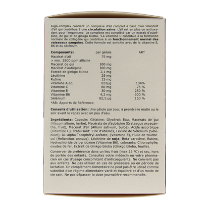 Fytostar Giga complex knoflook 160 Capsules