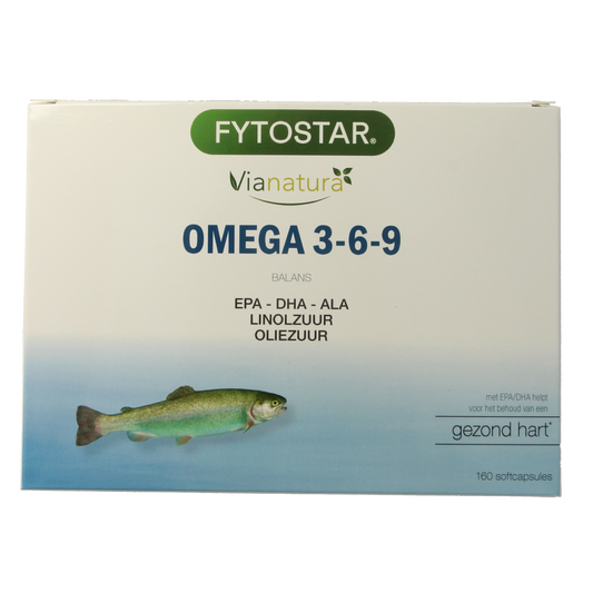 Fytostar Vianatura Omega 3-6-9 160.00 Capsules