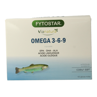 Fytostar Vianatura Omega 3-6-9 160 Capsules