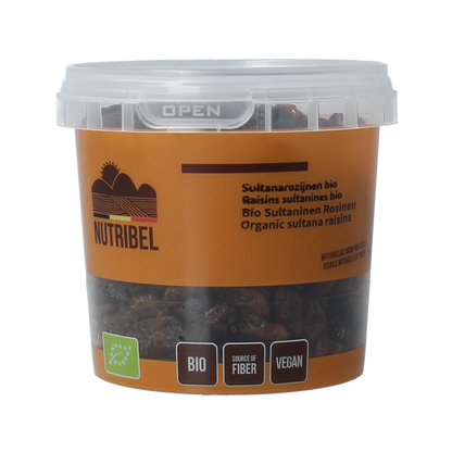 Nutribel Rozijnen sultana bio 200.00 Gram