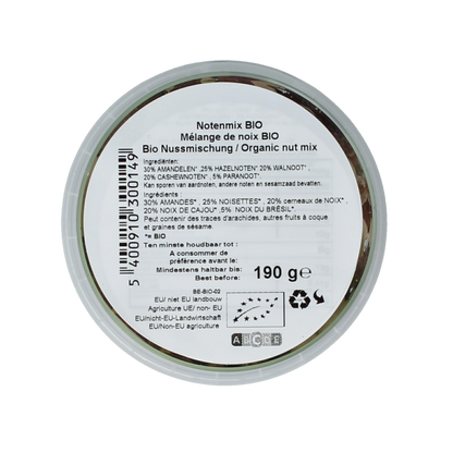 Nutribel Notenmix bio 190 Gram
