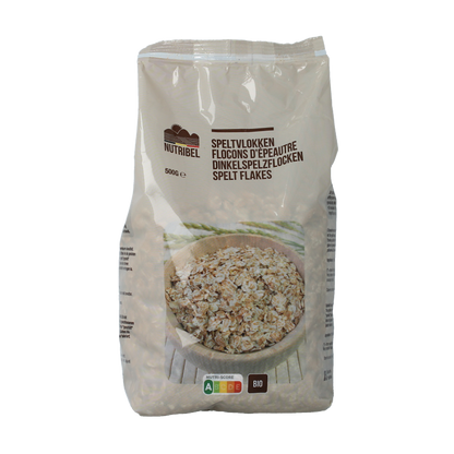 Nutribel Speltvlokken bio 500 Gram