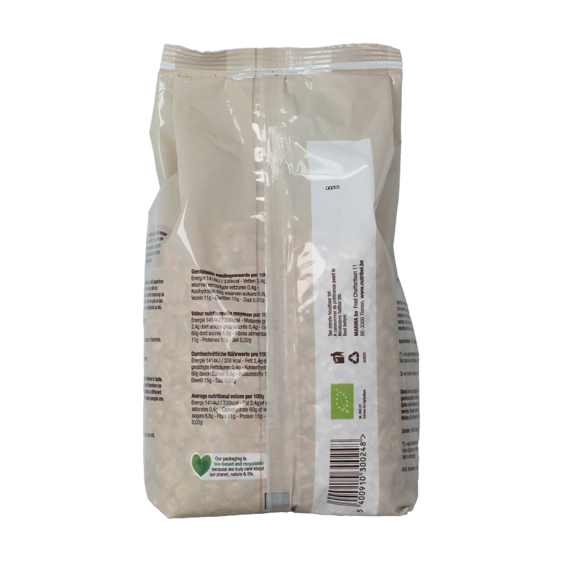 Nutribel Speltvlokken bio 500 Gram