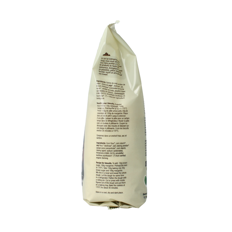 Nutribel Bakmix universeel glutenvrij bio 450 Gram