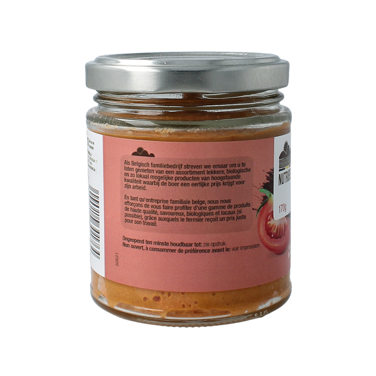 Nutribel Tomaten spread glutenvrij bio 190.00 Milliliter