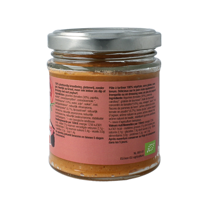 Nutribel Tomaten spread glutenvrij bio 170.00 Milliliter