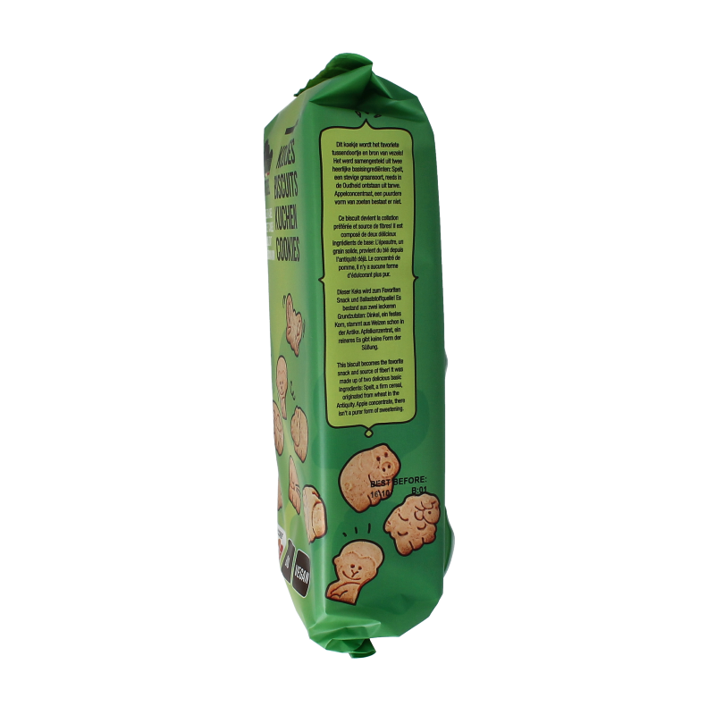 Nutribel Kinderkoekjes appel kaneel bio 140 Gram