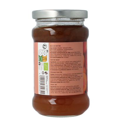 Nutribel Abrikozen confituur bio 340.00 Gram