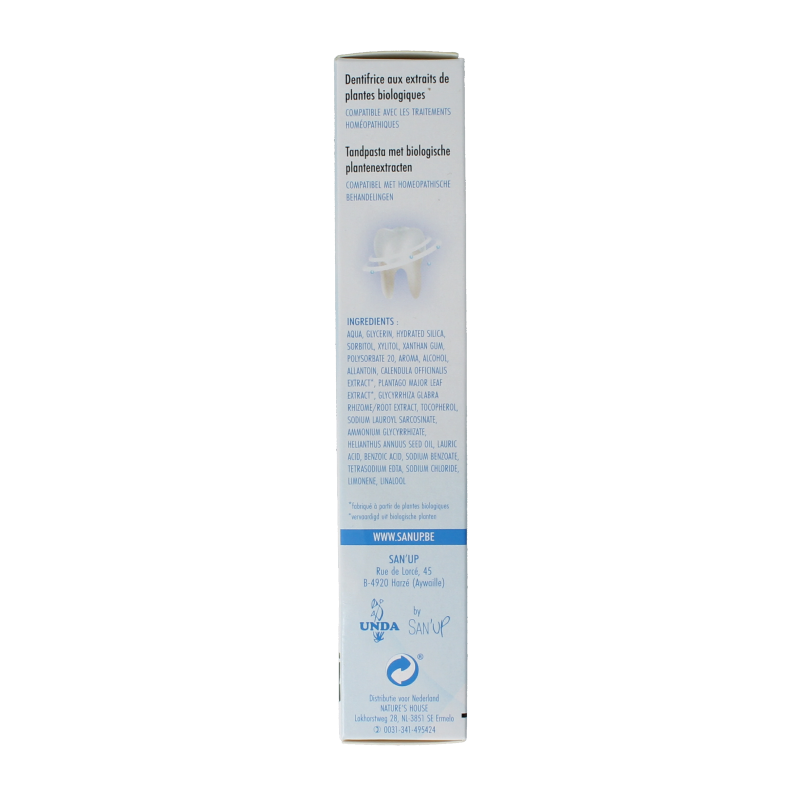 Homeofresh Tandpasta chlorophyllum 75 Milliliter