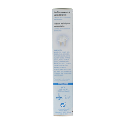 Homeofresh Tandpasta chlorophyllum 75 Milliliter