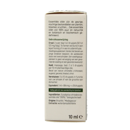 Oak Citroeneucalyptus bio 10 Milliliter