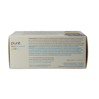 Pure Multivitamine junior 60 Kauwtabletten