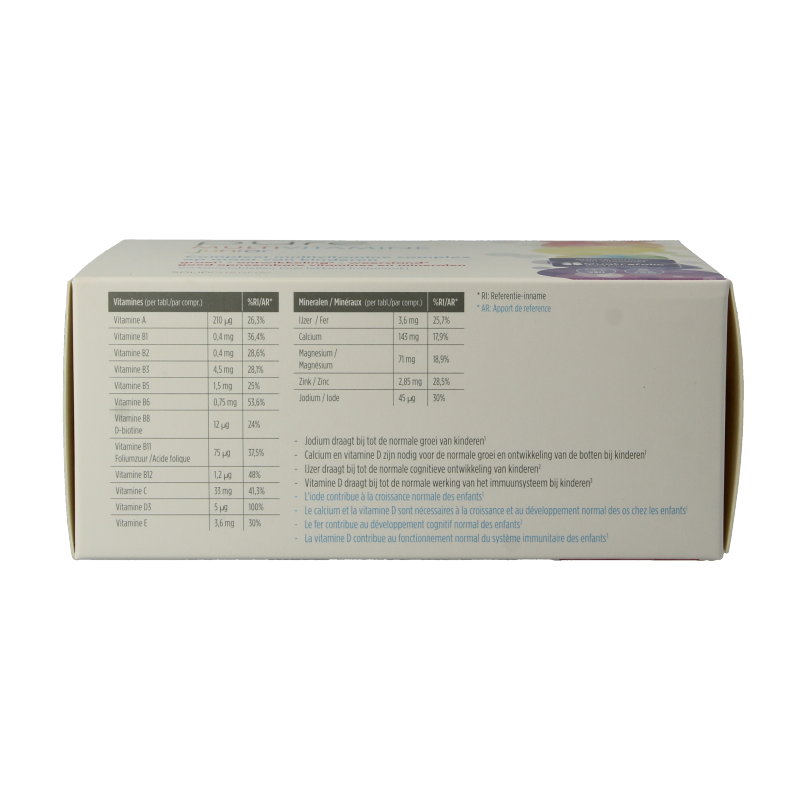 Pure Multivitamine junior 60 Kauwtabletten