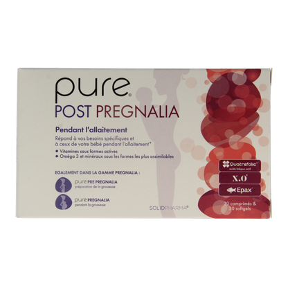 Pure Post pregnalia 30 tabletten & 30 softgels 60 Stuks