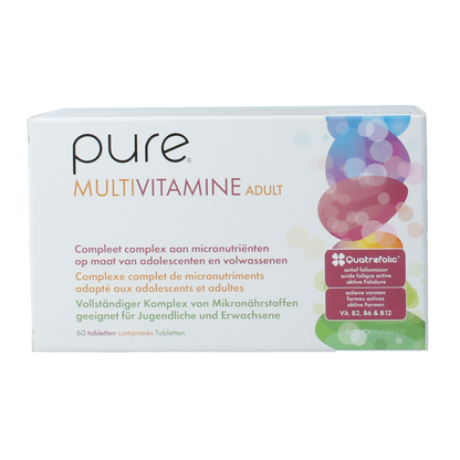 Pure Multivitamine volwassenen 60 Tabletten