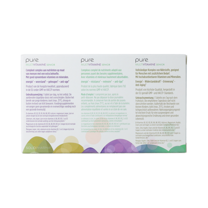 Pure Multi vitamine senior  60.00 Tabletten