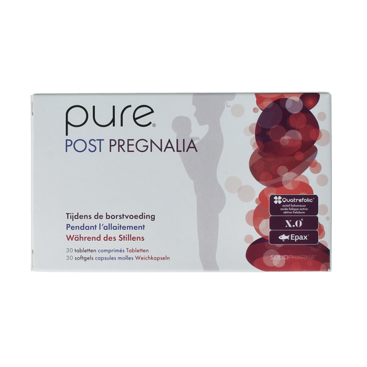 Pure Post pregnalia 30 tabletten & 30 softgels 60.00 Stuks