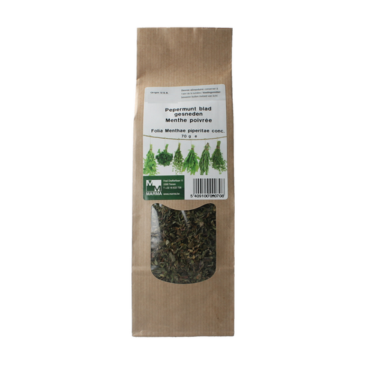 Marma Pepermuntblad gesneden 70.00 Gram